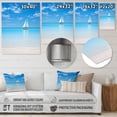 thumbnail image 4 of Designart "Boat gracefulness Minimalism I" Nautical & Beach Metal Art Print, 4 of 5