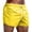 Yellow, variant on FUZHIQ Men's Gym Shorts 9 Inch Inseam Solid Color Drawstring Elastic Waist Basketball Shorts Breathable Summer Beach Shorts Pull-On Knit Shorts with Pockets Daily Wear,XXXL