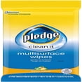 thumbnail image 4 of Pledge Multisurface Wipes, Fresh Citrus, 25 Wipes Per Pack (3 Packs), 4 of 5