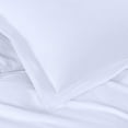 thumbnail image 4 of Chezmoi Collection Solid White 100% Cotton Duvet Cover Set King Size, 3-Piece Luxury Soft Breathable Smooth Cooling 250TC Cotton Twill Comforter Cover with Button Closure, 4 of 9