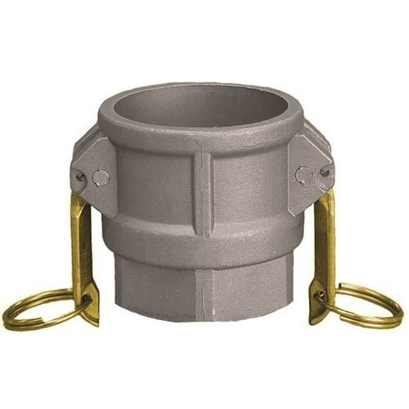 Abbott Rubber QD-200-DC Type D Raccord de Tuyau de Verrouillage à Came 2 en 1 Coupleur x Aluminium FNPT