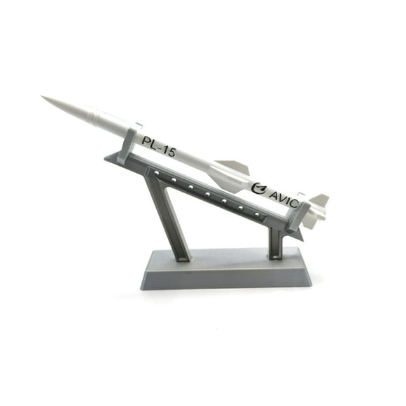 NATEFEMIN Aviation Industry Corporation Missile Model AVIC PL-15 Air-To-Air 1:20 Scale Latex 3D Print 7.5in for Display