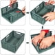 thumbnail image 2 of Cajas de almacenamiento de plástico plegables, para fruta, cesta de almacenamiento plegable, cesta de plástico, cajas de transporte (2 unidades), 2 of 4