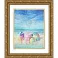 thumbnail image 1 of Sophie 6 12x14 Gold Ornate Wood Framed with Double Matting Museum Art Print Titled - Sunbrellas, 1 of 4