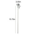 thumbnail image 4 of Candy/Deep Fry Thermometer with Instant Read,Dial Thermometer,16" Stainless Steel Stem Meat Cooking Thermometer,Best for Turkey,BBQ,Grill, 4 of 7