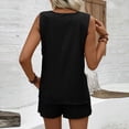 thumbnail image 6 of BUIGTTKLOP Womens 2 Piece Short Sets Casual Tank Tops and Shorts Summer Vacation Outfits Beach Travel Resort Wear, 6 of 6