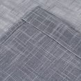 thumbnail image 3 of Rooney Luxury Textured Grey Sheer Valance, 52” x 18”, 3 of 3