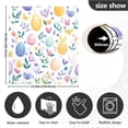 thumbnail image 5 of Yayeee Magnetic Dishwasher Cover for The Front Decoration Home Kitchen Machine Sticker Protector, Purple Easter Eggs, 5 of 6