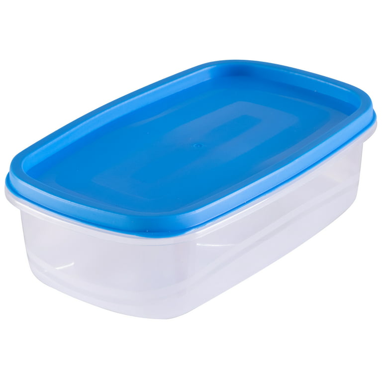 Core Kitchen Stackable Food Storage Containers with Lids - Blue