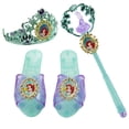 thumbnail image 3 of Disney Princess Ariel Tiara to Toe Dress Up Set includes wand, tiara, shoes and dress, 3 of 7