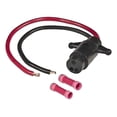 thumbnail image 2 of Trolling Motor Plug Socket Set - 60 Amp 12-24 Volt 8 Gauge 2 Wire Marine Connector - Heavy Duty Boat Wiring Harness with Butt Connectors, 2 of 5