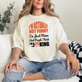 thumbnail image 2 of I'm Actually Not Funny Mean Humor, Ivory Comfort Colors T-Shirt, Large, 2 of 3
