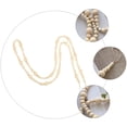 thumbnail image 5 of SKISUNO 1Pc Wooden Bead Garland Beige Round Beads Wall Decor Rope Home Decoration 11.8X1In, 5 of 8