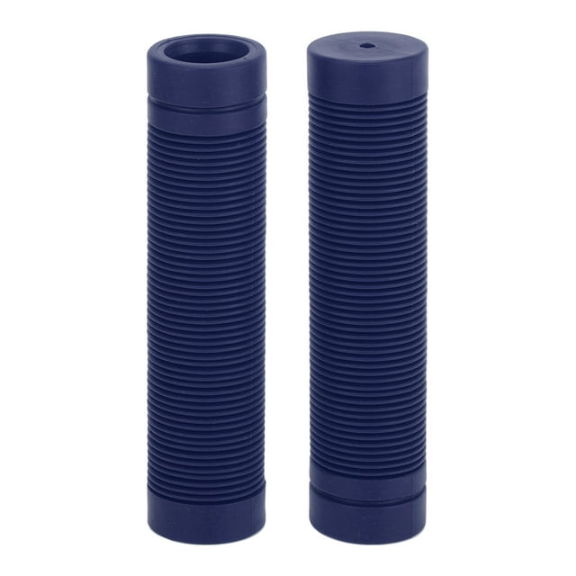 Cubiertas de empuñaduras de manillar de bicicleta Unique Bargains de 125 mm de largo, ligeras, protectores de extremo de bicicleta, azules, 1 par