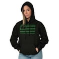thumbnail image 4 of St Patrick's Day Irish-American Pride Hoodie Sweatshirt Women Men Brisco Brands S, 4 of 6