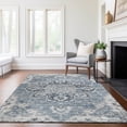 thumbnail image 6 of Addison Rugs Mayfield Washable Traditional Ornate Blue Rectangle Rug, 10' x 14', 6 of 6