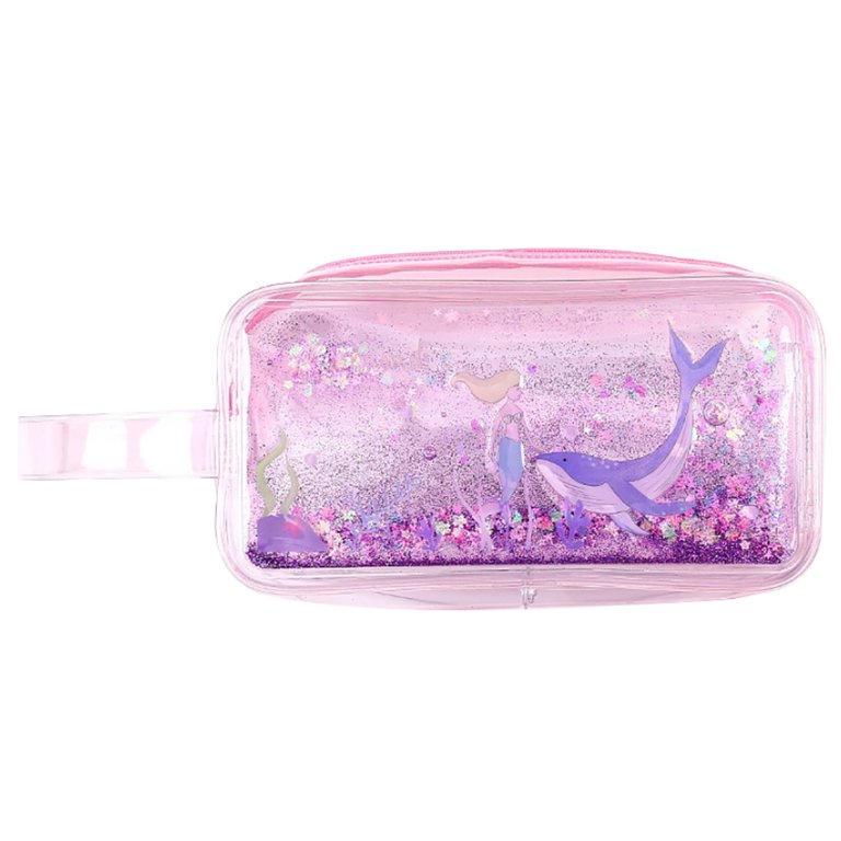 Big Capacity Pencil Case - Mermaid Pencil Case - Cute Pencil Case for Girls  - Ki