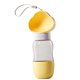 thumbnail image 3 of Dog Water Bottle Portable Cute Transparent Dog Water Feeder with Feeding for Dog Watering Supplies 350ml 200ml Clouds Yellow, 3 of 5