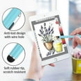 thumbnail image 4 of Universal Three Rings Mobile Phone Writing Pen Orange, 4 of 4