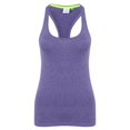 thumbnail image 1 of Tombo - Top deportivo con espalda de nadador para mujer (Morado Moteado), 1 of 2