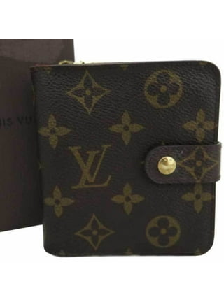 Louis Vuitton Portefeuille Marie Brown Canvas Wallet (Pre-Owned)