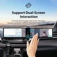 thumbnail image 5 of MOOKAKA Dual 12.3 inch Carplay Screen/Radio/Multimedia Player for Toyota Sienna 2021-2025 Universal Car Navigation/GPS Upgrade Headunit Android Display 1080P Touch Screen Replace System, 5 of 16