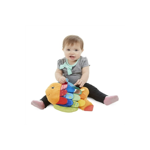 Melissa & doug flip on sale fish soft baby toy