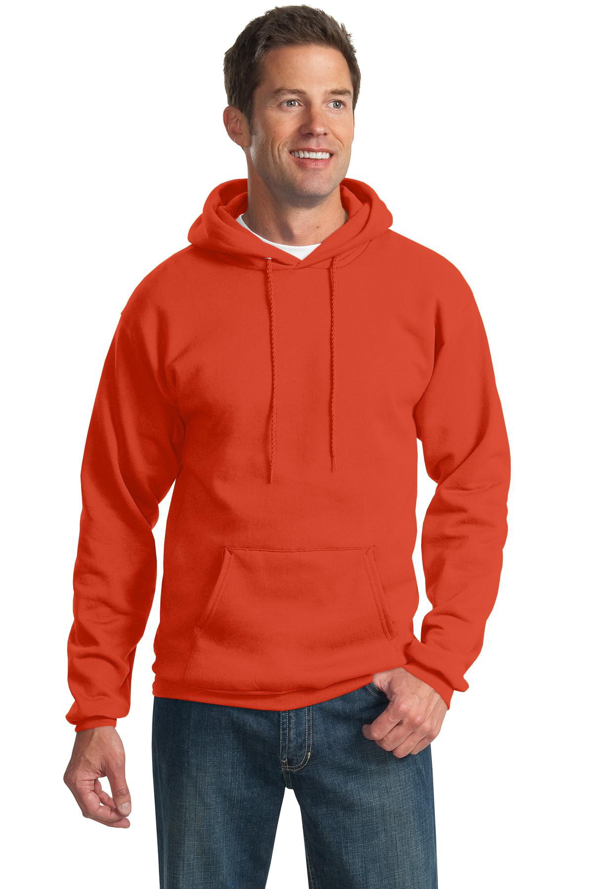 Port & Company Mens Ultimate Pullover Hooded Sweatshirt 