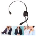 thumbnail image 3 of Auriculares de servicio al cliente, auriculares de centro de llamadas Auriculares de oficina individuales Auriculares USB probados y confiables, 3 of 8