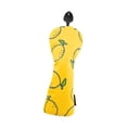 thumbnail image 4 of Lipstore Lemon Printed Golf Wood Headcover Adorable Travel Transport Sports Protector FW, 4 of 8