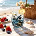 thumbnail image 6 of 3D Ocean Animal Artisan Glassware, Handcrafted Marine Animal Bar Glass, Novelty Ocean Drinking Glass for Cocktails Coastal Home Decor Gift for Ocean Lovers, 6 of 7