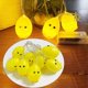 thumbnail image 3 of little yellow chicken string light easter decorations, cute animal chicken decoration lights, battery operated 4.9 ft 10 led lights for home decor, pa, 3 of 5