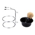 thumbnail image 2 of Shaving Brush Stand Bowl Manual Beard Razor Set Shaving Brush Holder Soap Bowl Men's Double Edge Shaving Razor Beard Removal Tool for Men, 2 of 5