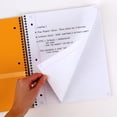 thumbnail image 3 of Cuadernos en espiral con forma de cinco estrellas, 1 asignatura, con rayas universitarias, 200 hojas, 3 of 7