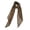 Brown, variant on Vintage Polka Dot Chiffon Skinny Scarf – Lightweight Retro Long Ribbon for Neck, Hair, Hat (Brown, 70.8 x 9 IN)