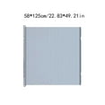 thumbnail image 3 of Pvc Pet Fence Partition with Strong Clips, for Doorways and Jump Proof Barrier, Retractable Design, 23x49 Inch Size, for Cats and Pets, 1* Pet Isolation Net, Automatic Retractable, 58*125cm, 3 of 6