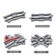 thumbnail image 4 of new straight tracks duplo train tracks blocks crossover parts railway switch building bricks gift sm, 4 of 5