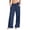 Blue#1, variant on Sweatpants for Women with Pockets, Wide Leg Baggy Red Sweatpants High-Waisted Drawstring Joggers Pants Lounge Trousers