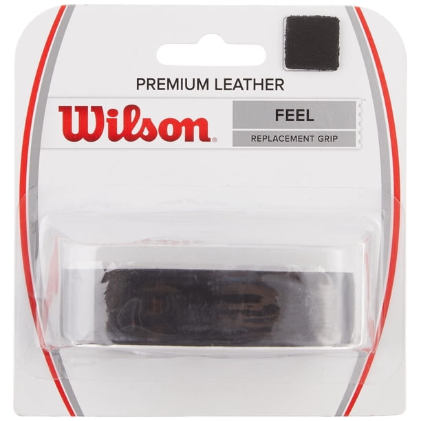 Empuñadura de tenis WILSON de piel negra, talla única (WRZ470300)