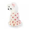 thumbnail image 4 of Retap Summer Cute Dog Dresses Dot Skirt Print Dress Skirt Puppy Cat Princess Clothes Apparel, 4 of 12