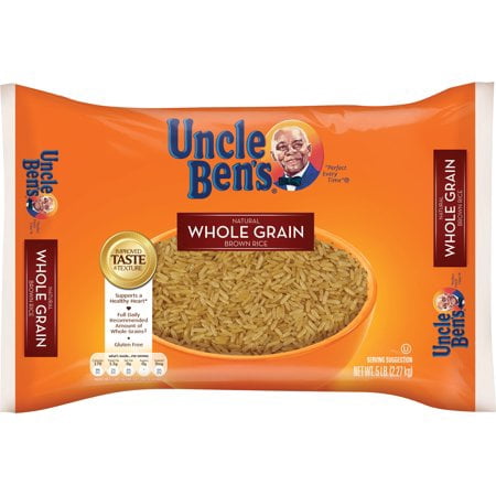 (3 Pack) UNCLE BEN'S Whole Grain Brown Rice, 5lb (Best Whole Grain Rice)