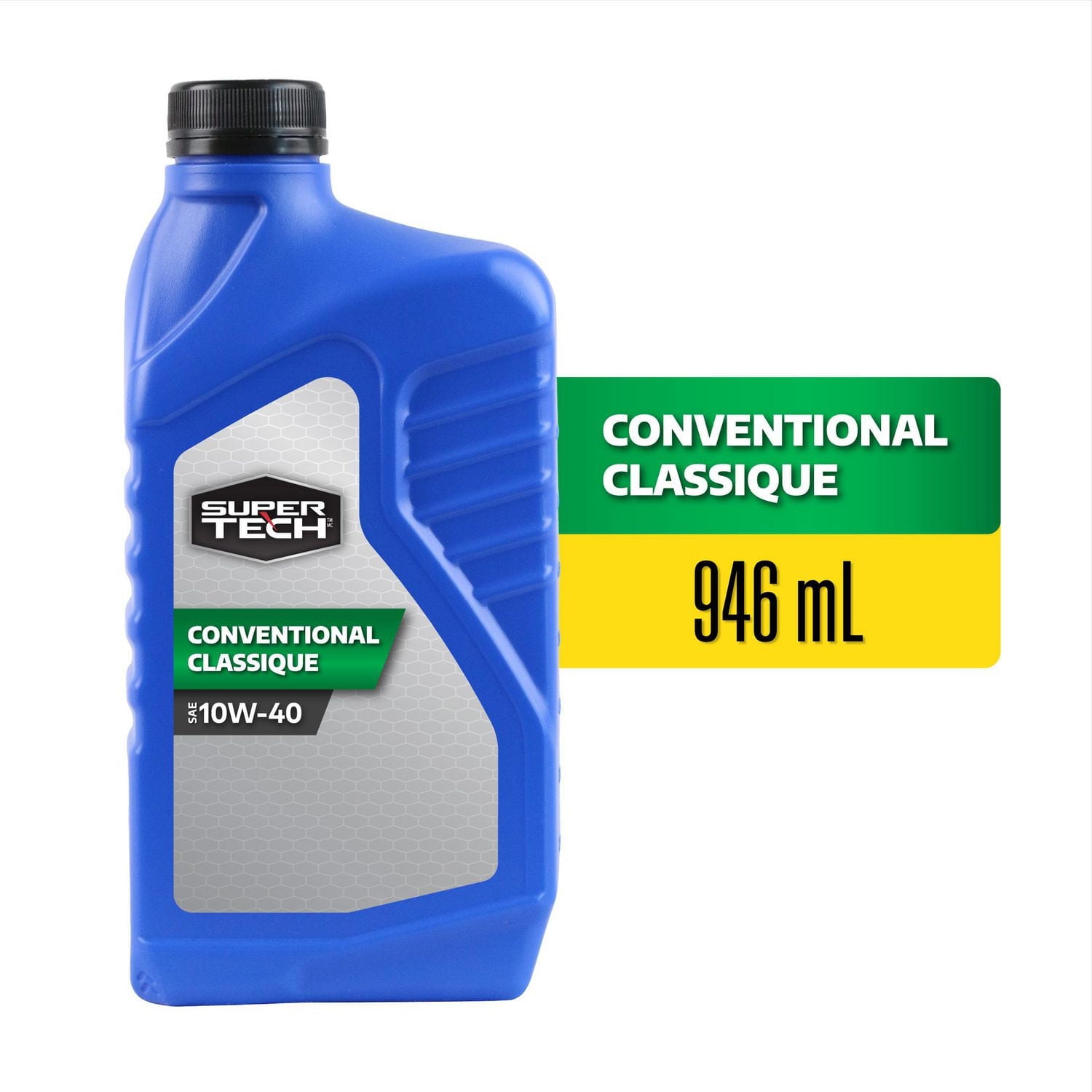 Huile moteur conventionnelle Super Tech 10W40 946 ML