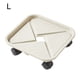 thumbnail image 3 of Pote cuadrado maceta de plataforma de plataforma cubierta interior balcón balcón maceta bonsai platillo colección de agua bandeja suministros blanco 36 cm Inevent HA011366-03, 3 of 7