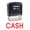 Red, variant on Printtoo Self Inking Rubber Stamp Office Stationary CASH Custom Stamp-Blue