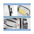 thumbnail image 2 of Anuirheih Clear Backpack, Heavy Duty Small Plastic Backpacks with Reinforced Straps for Game Stadium School Work Sport(10.6x12.6x5.1inch）, 2 of 5