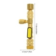 thumbnail image 2 of HONMEET 1Set Valve Core Remover Tool Hvac Versatile Hand Tool with Copper Material for Ac Systems, 2 of 7