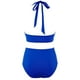 thumbnail image 3 of WILLBEST Trajes de Baño Mujer Con Falda Traje de Baño Bikini Estampado de Cintura Alta Con Tiras Acolchadas Extraíbles Para Mujer, 3 of 5