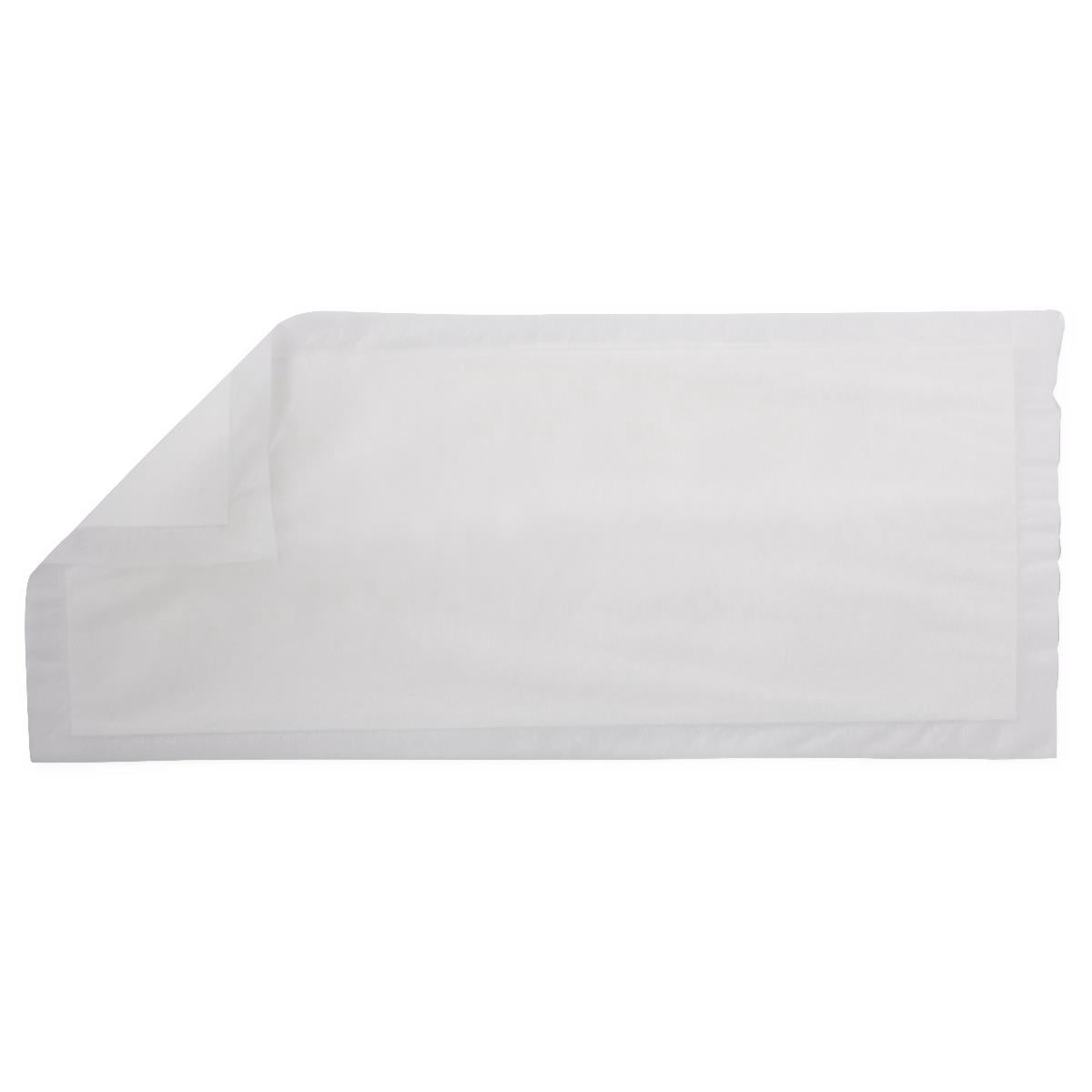 Medline Skinfold Dry Sheet, Skin Moisture Management, Soft, Non-Chafing, Pre-Cut & Ready to Use, 6" x 14" (10 Count)