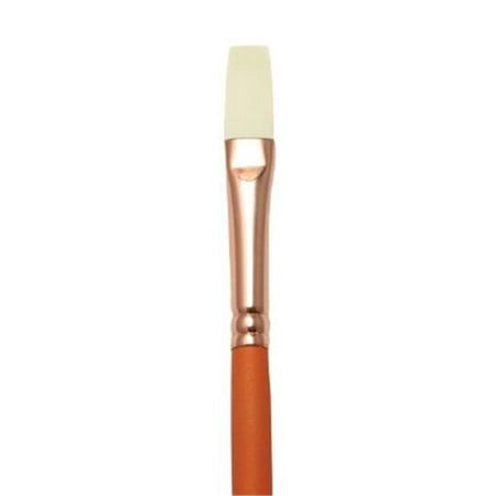 ROYAL BRUSH R7500F6 VIENNA BEST SYNTHETIC BRISTLE LONG HANDLE FLAT (Best Paint For Copper Pipes)