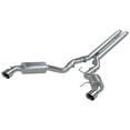 thumbnail image 5 of MBRP 15 Ford Mustang GT 5.0 3in Cat Back Dual Split Rear Street Version 4.5in Tips - Aluminized, 5 of 5
